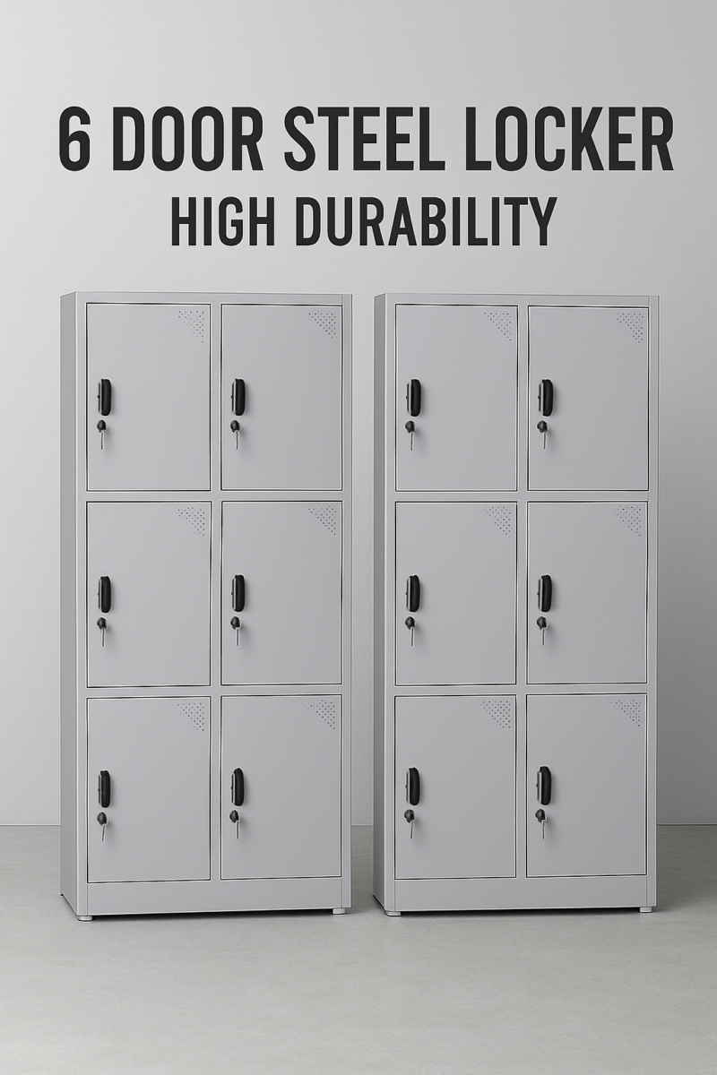 6 Locker Storage 6 LOCKER - Royal Bengal Furniture Concern